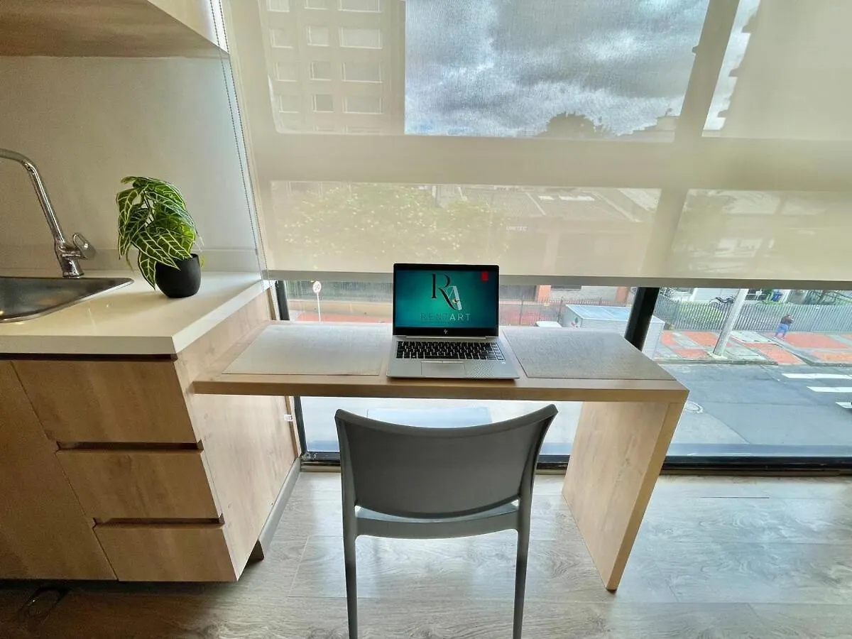 Acogedor Estudio Gold Andino 350 M Nogal Apartman